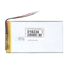 Аккумулятор Li-Pol (батарея) 3*70*120мм 2pin 3.7V/4000mAh