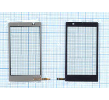 Сенсорное стекло (тачскрин) для Philips Xenium X809 черное