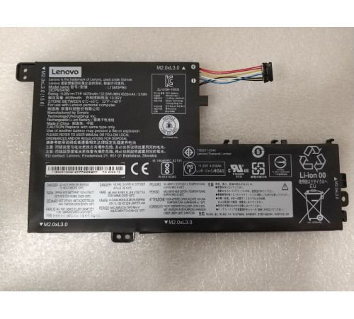 Аккумулятор для Lenovo Ideapad 330S-15AST, 330S-15IKB, Flex 4-1470, (L15M3PB0), 4670mAh, 52.5Wh, 11.25V, ver. 2