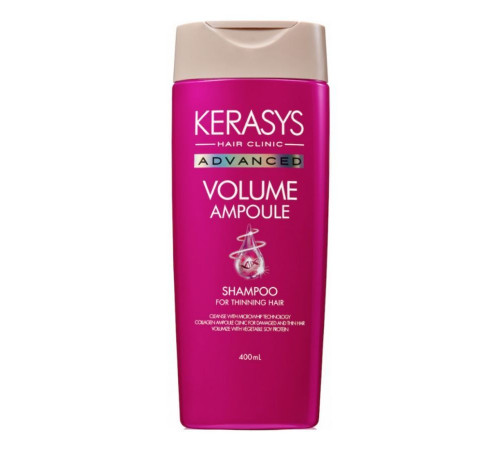 KeraSys Ампульный шампунь для объема волос / Advanced Volume Ampoule Shampoo, 400 мл