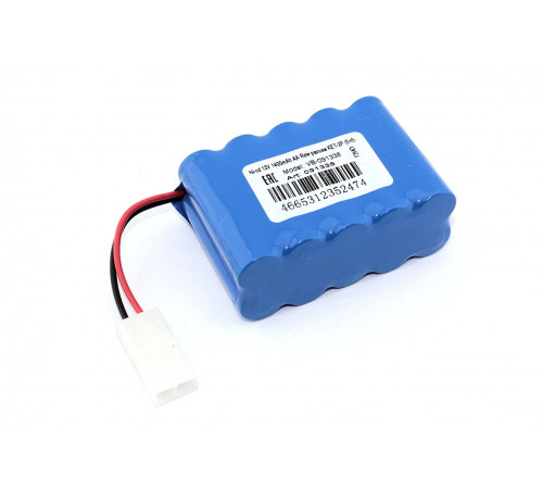 Аккумулятор Ni-cd 12V 1400mAh AA Row разъем KET-2P (5+5)