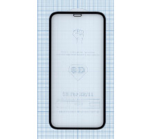 Защитное стекло 5D для Apple iPhone XR черное