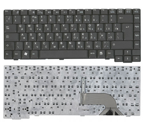 Клавиатура для ноутбука Fujitsu Siemens Amilo M6450 M6450G черная