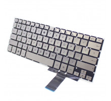 Клавиатура для ноутбука Asus UX31, UX31A серебряная