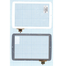 Сенсорное стекло (тачскрин) AT-C9093-FPC белое