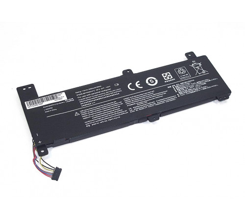 Аккумуляторная батарея для ноутбука Lenovo 310-14IKB (L15L2PB2-2S2P) 7.6V 30Wh OEM черная