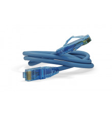 PC-LPM-UTP-RJ45-RJ45-C6-0.3M-LSZH-BL Патч-корд U/UTP, Cat.6 (100% Fluke Component Tested), LSZH, 0.3 м, синий Hyperline