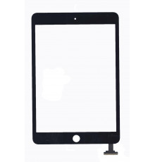 Сенсорное стекло (тачскрин) Ipad mini 3 (retina) no IC (A1599, A1600) черное