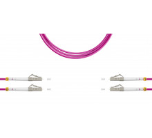 Патч-корд ВО MM(OM4), LC/UPC-LC/UPC, 3.0мм, duplex, LSZH, 10м