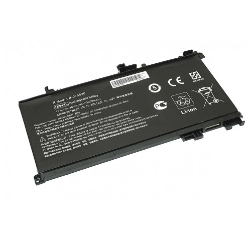 Аккумуляторная батарея для ноутбука HP TPN-Q173 (TE04-4S1P) 15,4V 3000mAh OEM черная