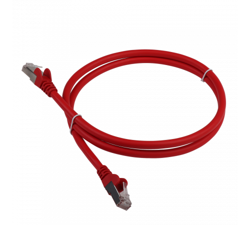 Патч-корд RJ45 - RJ45, 4 пары, FTP, категория 6, 5 м, красный, LSZH, LANMASTER LAN-PC45/S6-5.0-RD Патч-корд RJ45 - RJ45, 4 пары, FTP, категория 6, 5 м, красный, LSZH, LANMASTER LAN-PC45/S6-5.0-RD