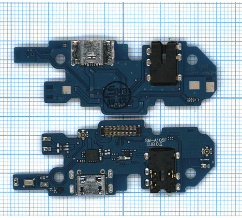 Шлейф разъема питания для Samsung Galaxy A10 A105F