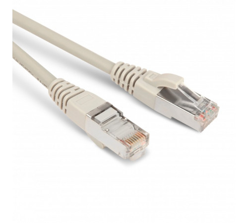 PC-LPM-STP-RJ45-RJ45-C5e-0.5M-LSZH-GY Патч-корд RJ45 - RJ45, 4 пары, FTP, категория 5е, 0,5 м, серый, LSZH, Hyperline