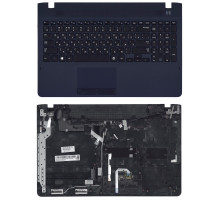Клавиатура для ноутбука Samsung 300V5A 305V5A NP305V5A NV300V5A черная топ-панель темно-синяя