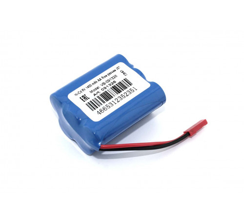 Аккумулятор Ni-Cd 6V 1400 mAh AA Row разъем JST (2+3)