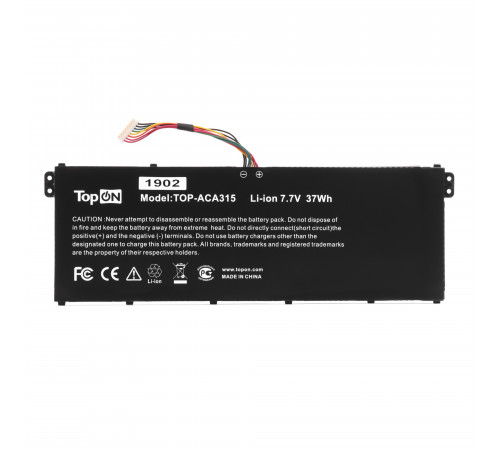 Аккумулятор для ноутбука Acer A315-51, A314-31, 7.7V 4810mAh PN: AP16M5J