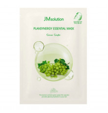 Jmsolution Тканевая маска для лица ревитализирующая с зелёным виноградом / Plansynergy Essential Mask Green Grape, 30 мл