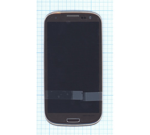 Дисплей для Samsung Galaxy S3 GT-I9300 Brown коричневый с рамкой