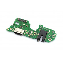 Шлейф (нижняя плата) с разъемом зарядки и микрофоном для OPPO A38