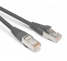 Шнур коммутационный BNH, кат. 6A, экр., S/FTP, RJ45/RJ45, d 6,2 1м, LSZH, AWG24 серый, (B502-S/FTP-6A-1.0-LSZH-GY)