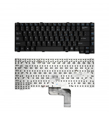 Клавиатура для ноутбука Gateway MX6919, MX6920, MX6930, CX2700, M255. Плоский Enter. Черная, без рамки. PN: V030946BS1.