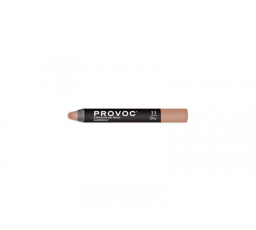 Provoc Тени-карандаш водостойкие, №11 / Eyeshadow Gel Pencil, персиковый шиммер