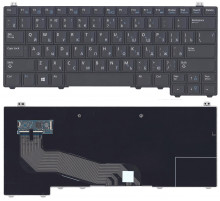 Клавиатура для ноутбука Dell latitude E5440 черная