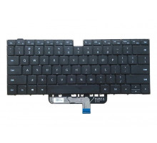 Клавиатура для ноутбука Huawei MagicBook HBL-W29 черная, плоский Enter