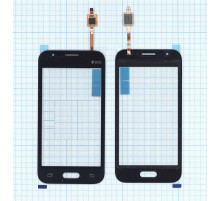 Сенсорное стекло (тачскрин) для Samsung Galaxy J1 Mini SM-J105H черное