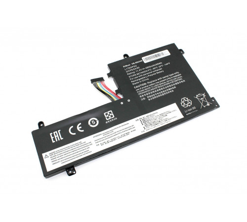 Аккумуляторная батарея для ноутбука Lenovo Legion Y7000 (L17M3PG2) 11.4V 4800mAh OEM короткий шлейф