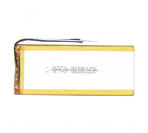 Аккумулятор Li-Pol (батарея) 3*55*125мм 3pin 3.7V/2800mAh