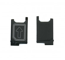 Лоток для SIM-карты Sony Xperia Z3/Z3 Compact/Z3 Dual (D6603/D5803/D6633) черный