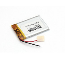 Аккумулятор Li-Pol (батарея) 2.3*26*35мм 2pin 3.7V/130mAh