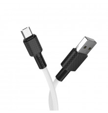 Кабель USB HOCO X29 Superior, USB - Micro USB, 2.0А, 1м, белый