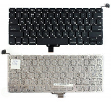 Клавиатура для ноутбука MacBook A1278 13.3 черная плоский Enter