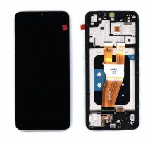 Дисплей для Samsung Galaxy A05 SM-A055F в сборе с тачскрином ServicePack черный (GH81-24189A)