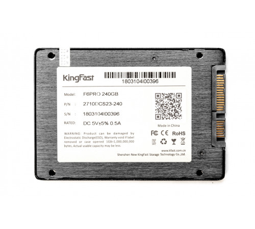 Твердотельный накопитель Kingfast PRO 6 240Gb SATA-III KF2710DCS23-240