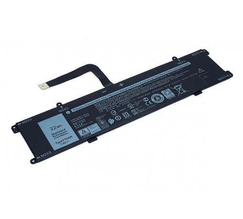 Аккумуляторная батарея для ноутбука Dell Latitute 7285 (6HHW5) 7.6V 2750mAh