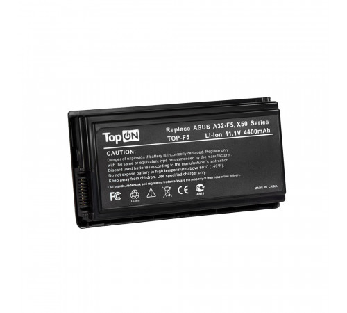 Аккумулятор для ноутбука Asus F5, X50, X59 Series. 11.1V 4400mAh 49Wh. PN: A32-F5, A32-X50.