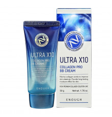 Enough BB-крем с морским коллагеном / Ultra X10 Collagen Pro BB Cream SPF 47 PA+++, 50 г