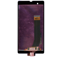 Дисплей для Sony Xperia Z черный