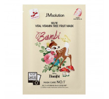 JMSolution Маска тканевая с экстрактом облепихи / Disney Collection SELFIE VITAL Vitamin Tree Fruit Mask, 30 мл