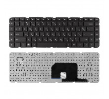 Клавиатура для ноутбука HP Pavilion DV6-3000, DV6-3100 Series. Плоский Enter. Черная, без рамки. PN: AELX8700310.