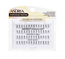 Andrea Пучки ресниц узелковые 25010, короткие, черный