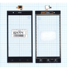 Сенсорное стекло (тачскрин) для Highscreen Boost 3 / 3 Pro / 3 SE / 3 SE Pro черное