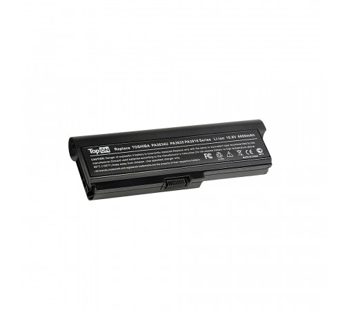 Аккумулятор для ноутбука Toshiba Satellite Pro A660, M300, T110, Equium U400 Series. 10.8V 6600mAh 71Wh, усиленный. PN: PA3634U-1BAS, PA3635U-1BAM.