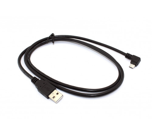 Кабель USB  Type A на Micro USB угол влево 1 м