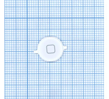 Кнопка HOME для Apple iPhone 4S белая