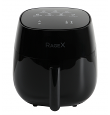 Аэрогриль RageX R202-000, 7 в 1, 4 литра, 1400Вт, черный