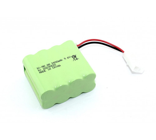 Аккумулятор Ni-Mh 9.6V 2400 mAh AA Row разъем KET-2P (4+4)